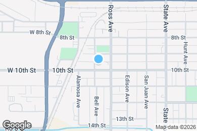 Map image of the property - 920 Bell Ave