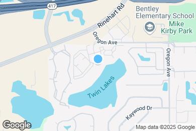 Map image of the property - MAA Twin Lakes