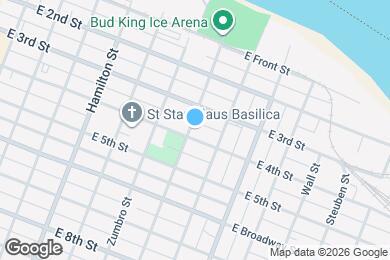 Map image of the property - 700 E 4th St