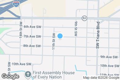 Map image of the property - 3507 7th Ave SW