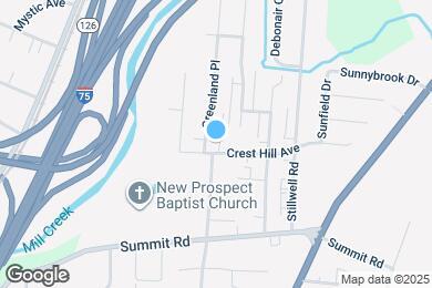 Map image of the property - 1600 Crest Hill Ave