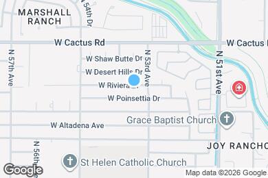 Map image of the property - 5321 W Riviera Dr