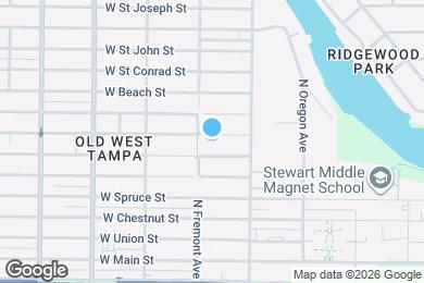 Map image of the property - 1734 W Cherry St