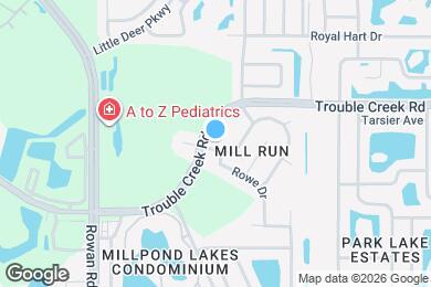 Map image of the property - 4870 Mill Run Dr