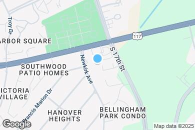 Map image of the property - 2724 S 17th St