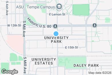 Map image of the property - 131 E 14th St