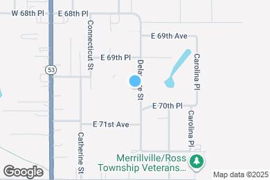 Map image of the property - 7020 Delaware St