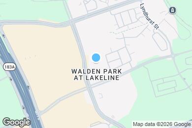 Map image of the property - 9725 N Lake Creek Pkwy