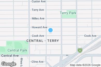 Map image of the property - 635 Cook Ave