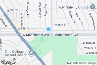 Map image of the property - 7013 W Manchester Ave