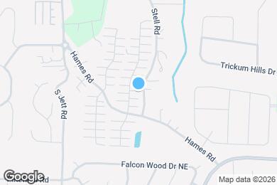 Map image of the property - 542 W Oaks Dr