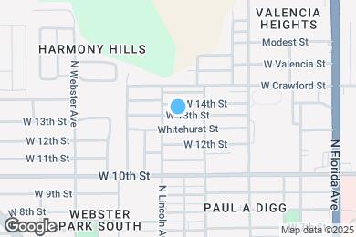 Map image of the property - 704 W 13th St