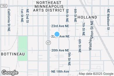 Map image of the property - 354 22nd Ave NE
