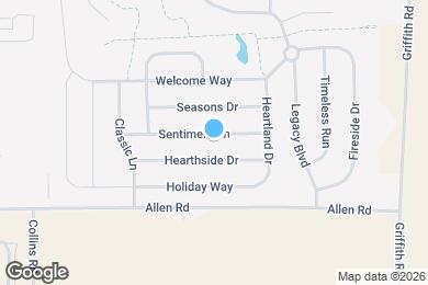 Map image of the property - 2961 Sentiment Ln