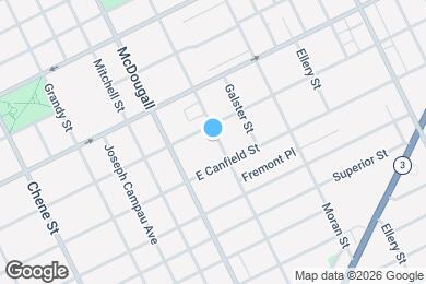 Map image of the property - 4443 Elmwood St