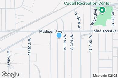 Map image of the property - 2027 W 105th St