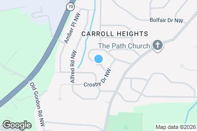 Map image of the property - 3791 Clovis Ct NW