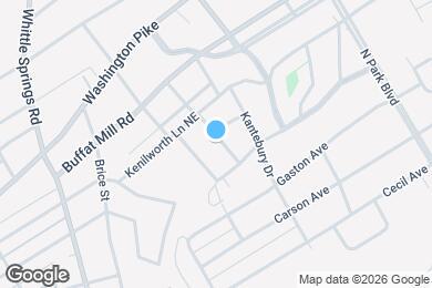 Map image of the property - 2425 Amber St NE