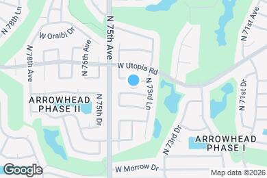 Map image of the property - 7402 W Kerry Way