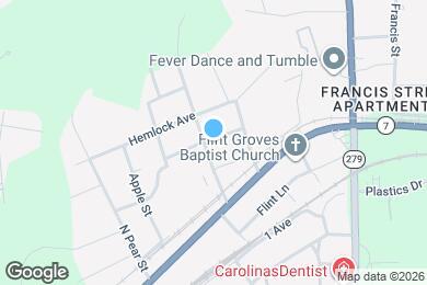 Map image of the property - 508 Grover St