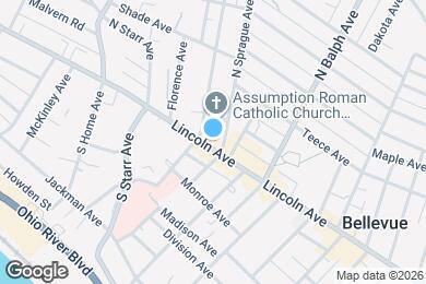 Map image of the property - 564 Lincoln Ave