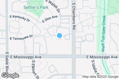 Map image of the property - 1017 S Fraser Way