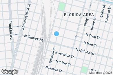 Map image of the property - 2130 Feliciana St