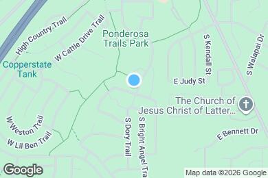 Map image of the property - 18 W Separation Canyon Trl