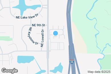 Map image of the property - 1151 NE 7th Ln