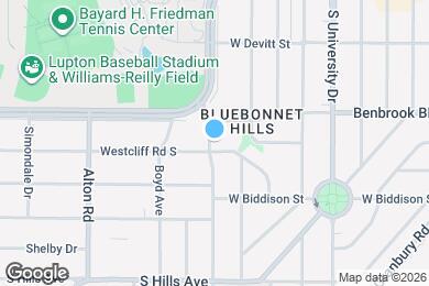 Map image of the property - 3301 Worth Hills Dr