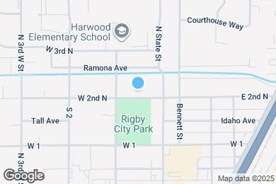 Map image of the property - 150 W 2nd N