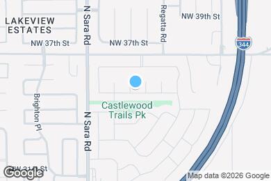 Map image of the property - 3500 Grizzly Ridge Ct