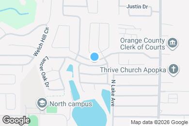 Map image of the property - 119 Lancer Oak Dr