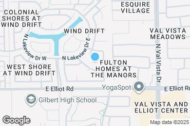 Map image of the property - 1339 E Park Ave