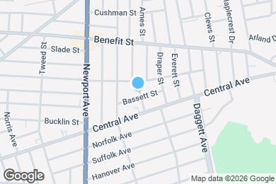 Map image of the property - 30 Chase St