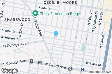 Map image of the property - 1841 W Master St