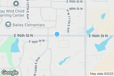 Map image of the property - 10901 E 95th Pl N