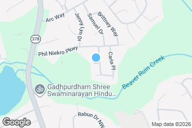 Map image of the property - 1000 Jeanette Ln