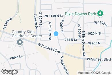 Map image of the property - 991 N 2100 W