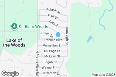 Map image of the property - 405 Franklin St