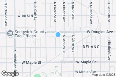 Map image of the property - 124 S Clarence St