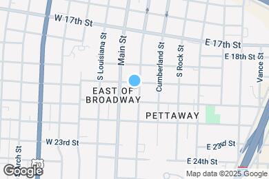 Map image of the property - 2006 Scott St