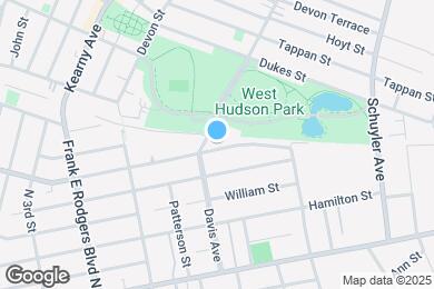 Map image of the property - 601 Davis Ave