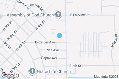 Map image of the property - 1009 Boxelder Ave