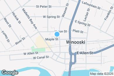 Map image of the property - 39 Maple St