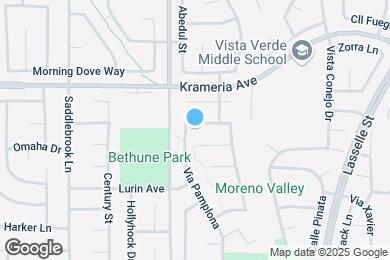 Map image of the property - 25543 Camino Castillo