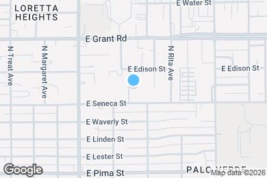 Map image of the property - 2107 N Edison Terrace