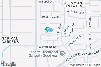 Map image of the property - 16174 W Hilton Ave