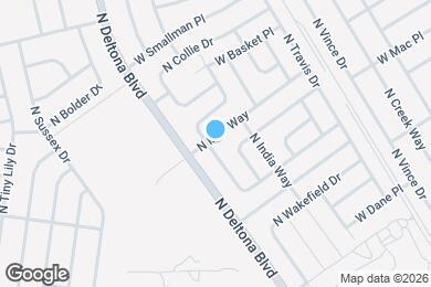 Map image of the property - 817 W Marguerita Dr