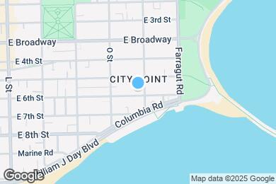 Map image of the property - 820 E 6th St